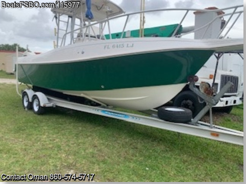 25'  1999 Aquasport Osprey 250 Center Console BoatsFSBOgo