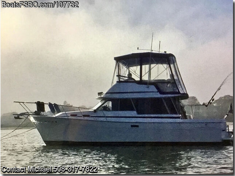 32'  1984 Bayliner Explorer BoatsFSBOgo