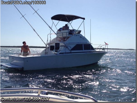 28'  1974 Bertram Sport Fish BoatsFSBOgo