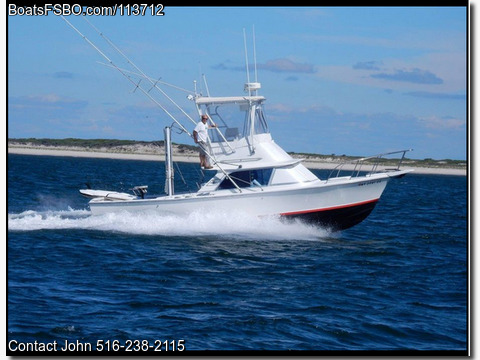 31'  1966 Bertram 31 Flybridge BoatsFSBOgo