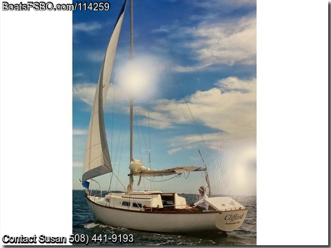 25'  1975 Cape Dory 25 BoatsFSBOgo