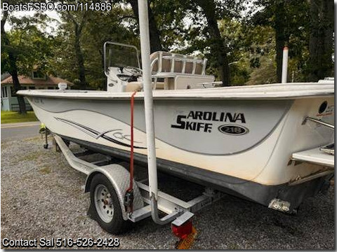 21' 2014 Carolina Skiff 218 DLV BoatsFSBOgo
