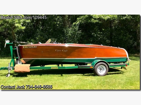 17'  1939 Chris Craft Barrel Back BoatsFSBOgo