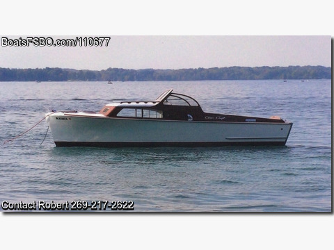 24'  1953 Chris Craft Express Cruiser BoatsFSBOgo