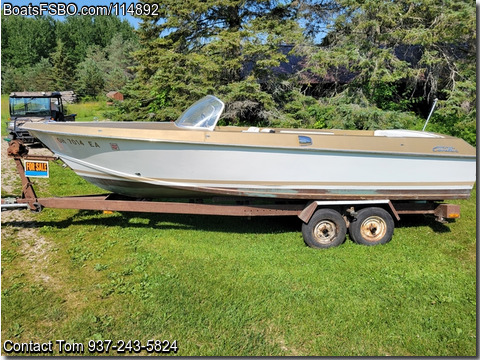 19'  1963 Chris Craft Cavalier Golden Arrow BoatsFSBOgo