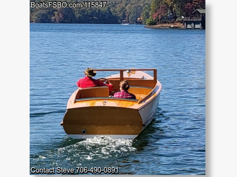24' 2025 Classic Style Wooden Boat Canadian Launch BoatsFSBOgo
