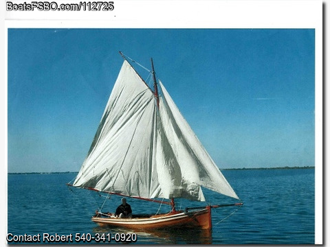 17'  1996 Concordia Pete Culler Design Gaff Rigged Cutter BoatsFSBOgo