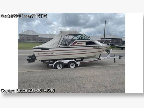 20' 1988 Crestliner Sabre Cuddy Cabin BoatsFSBOgo