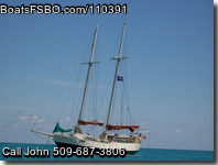 Custom Gaff Rigged Schooner