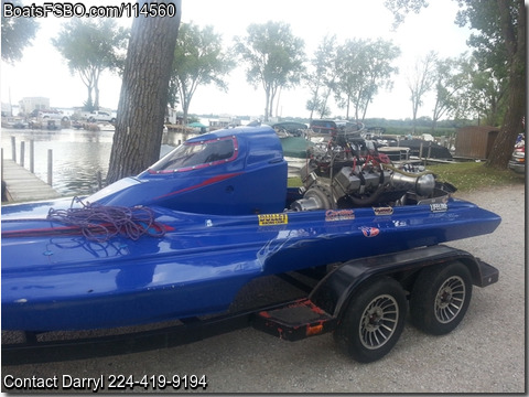 18' 1986 Custom Drag Boat BoatsFSBOgo