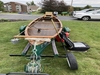 EM White Wood Canvas Canoe Turner Maine BoatsFSBOgo