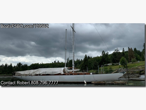 65'  1946 Ed Monk Classic Sloop Cutter BoatsFSBOgo