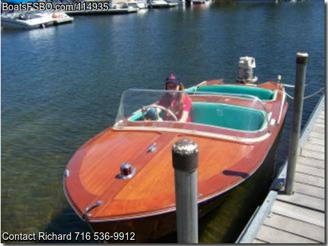 15'  1956 Elgin Mahogany Classic BoatsFSBOgo