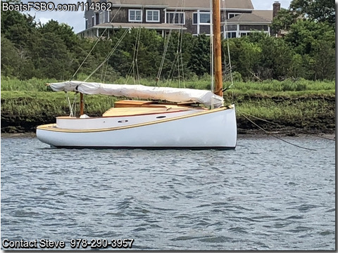 25'  1965 Fenwick Williams Catboat BoatsFSBOgo