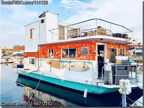 45'  1968 Gibson Houseboat BoatsFSBOgo