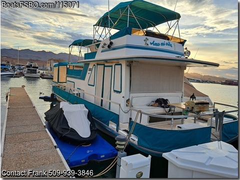 36'  1984 Gibson Houseboat BoatsFSBOgo