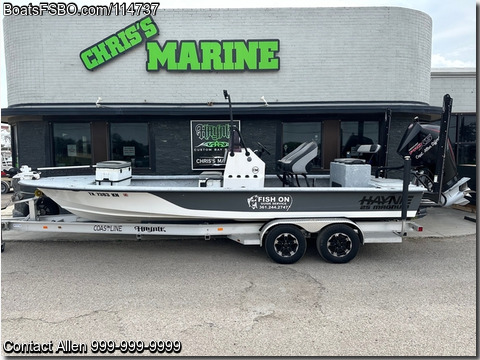 25'  2022 Haynie 25 Magnum BoatsFSBOgo