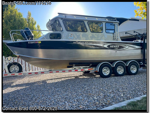 26'  2018 Hewescraft Pacific Explorer 260 BoatsFSBOgo