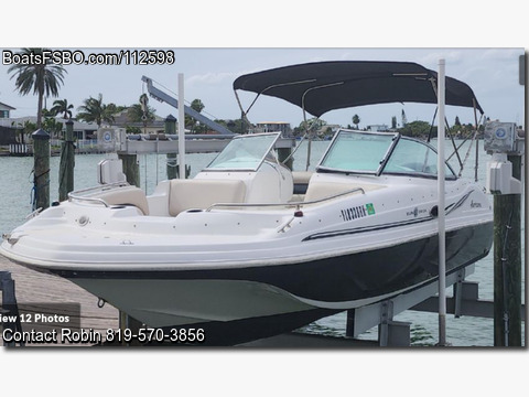 21' 2014 Hurricane Sun Deck 217 OB BoatsFSBOgo