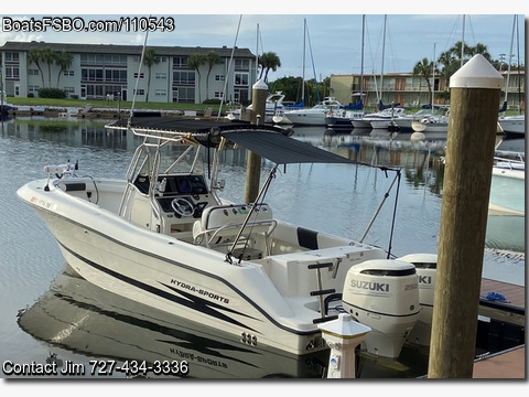 26'  2003 Hydra Sports 2600 CC BoatsFSBOgo