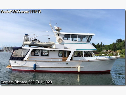 45'  1976 Jones Goodell 45 Trawler BoatsFSBOgo