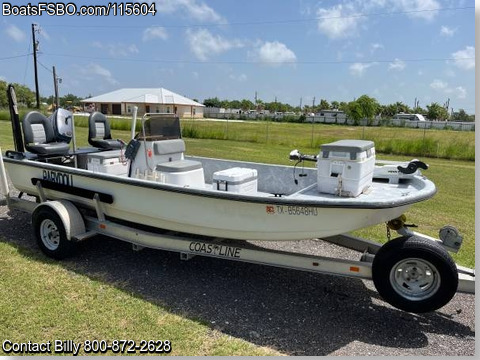 19'  1996 Kenner Pro Skiff BoatsFSBOgo
