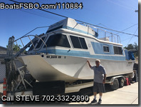 LAND-N-SEA TRAILERABLE HOUSEBOAT