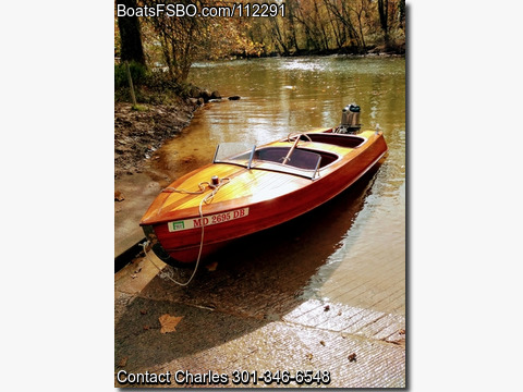 14'  1954 Larson Deluxe Speed Runabout BoatsFSBOgo