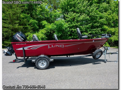 16'  2019 Lund 1650 Rebel XL Tiller BoatsFSBOgo