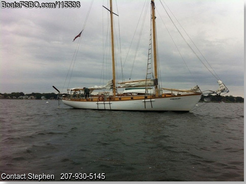 50'  1971 Mac Intosh Schooner BoatsFSBOgo