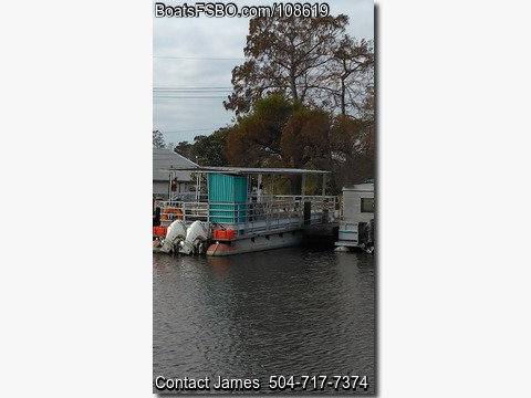 38'  1990 Maurell Pontoon With Head BoatsFSBOgo