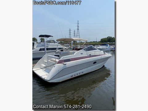 27'  1992 Maxum SCR 2700 BoatsFSBOgo