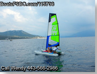 Mini Cat Inflatable Sailing Catamaran
