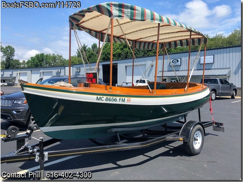 18'  1964 Person Yachts Classic Surry Top Launch BoatsFSBOgo