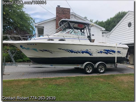 27'  1997 Pro Line 251 Walkaround BoatsFSBOgo