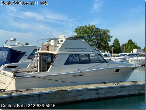 34'  1981 Silverton Flybridge Convertible BoatsFSBOgo