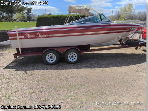 21'  1985 Ski Supreme Sierra Supreme BoatsFSBOgo