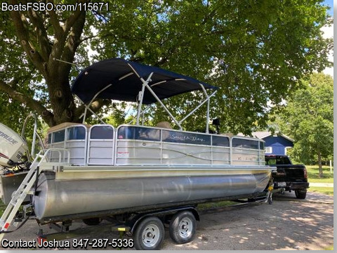 22'  2017 South Bay 222 Cr Tri Toon BoatsFSBOgo