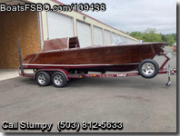 St Clair Boatworks Mahogany Runabout