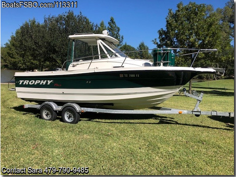 22'  2011 Trophy 2152 Walkaround Hardtop BoatsFSBOgo