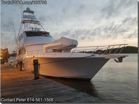 74'  2005 Viking Sportfish Enclosed Bridge BoatsFSBOgo