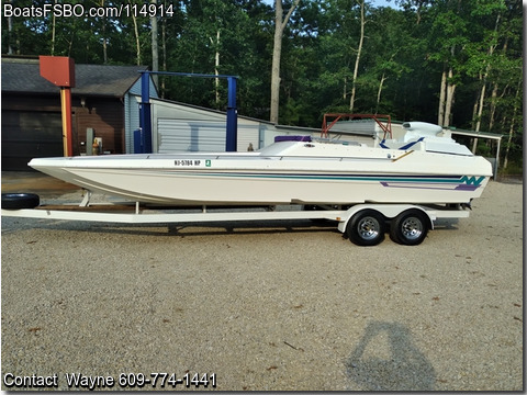 26'  1993 Warlock SXT BoatsFSBOgo