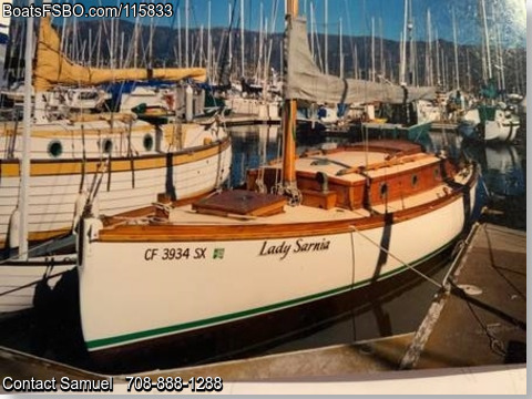 39' 1939 Wooden Sailboat BoatsFSBOgo
